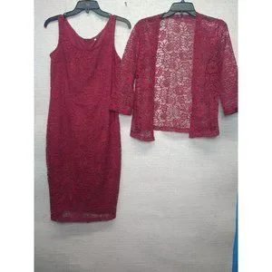 Rosewe | Dresses | Elegant Classy Two Piece Lace Dress And Cover Up Size  Medium